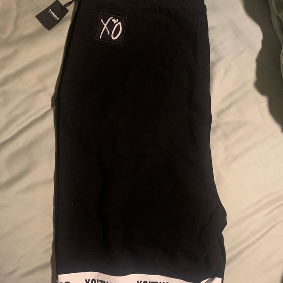The Weeknd VERY RARE XO'TWOD Sweatshort. VERY RARE  BRAND NEW - Picture 2 of 4